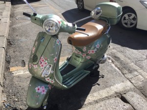 My new favourite scooter. photo: Colleen Kohse
