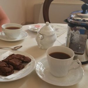 They have a tea room