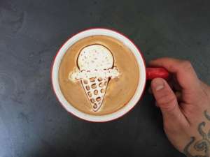 With a side of Ice Cream