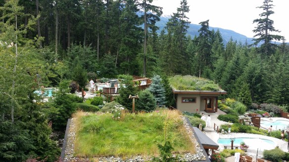 Overview of the Spa. No photos allowed inside.