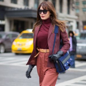 Higher waisted pants & blazer - perfect for work