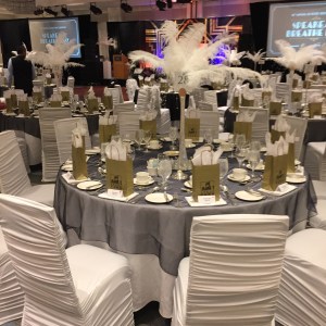 The room at the Fairmont Waterfront Hotel