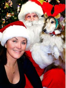 Jia Jia with friend Tammy Preast from 