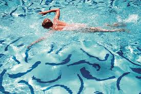 Hockney Swimmer Original