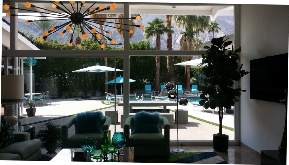 A colorful quintessential midcentury re-design 